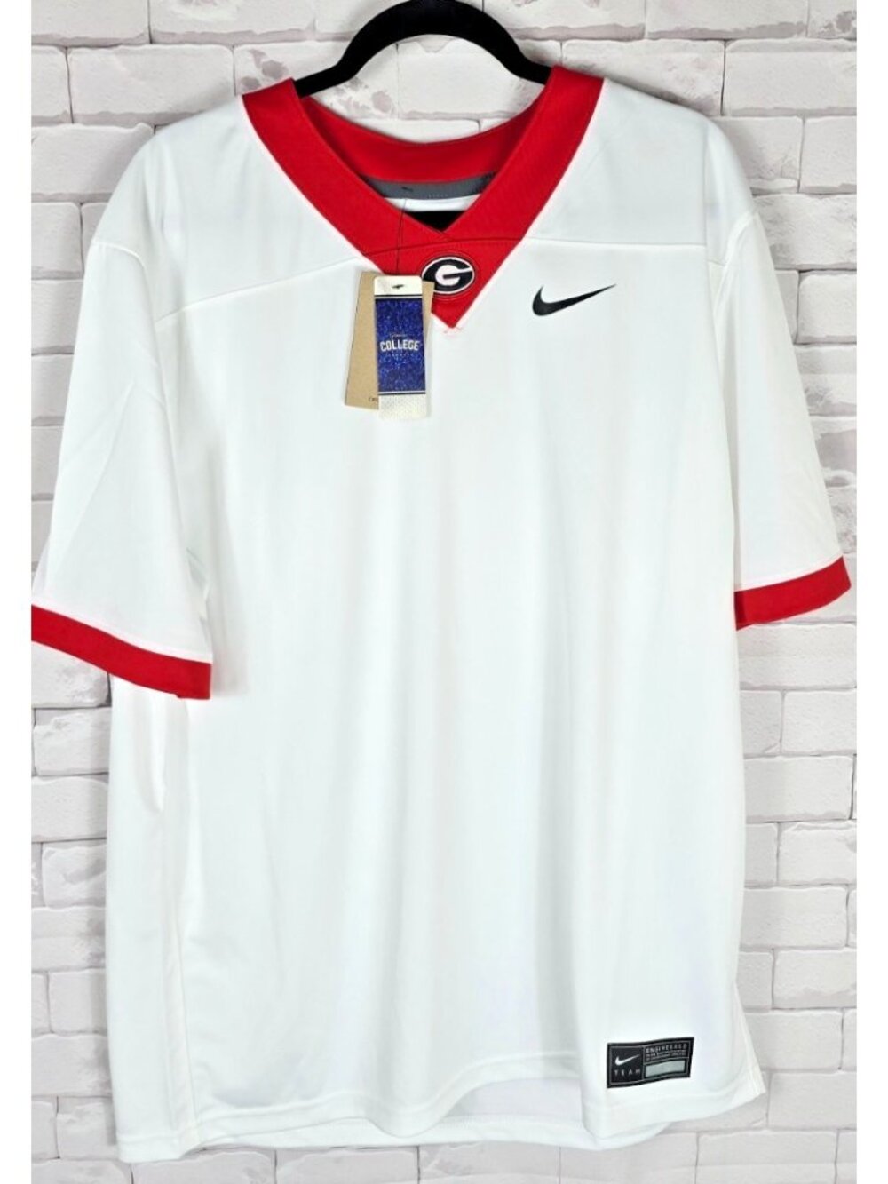 Georgia Bulldogs - Men's NCAA Nike Dri fit Blank Football Jersey XL NEW w/ Tags